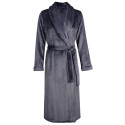 Fur wrap-over dressing gown in ESSENTIEL H60A Vison