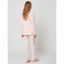 Pyjama boutonné en coton ESSENTIEL H06A Bois de rose