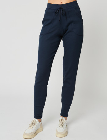 Pantalon homewear en coton ESSENTIEL 280 Marine