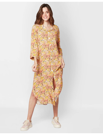Nightshirt in patterned ECOVERO™ viscose AMARETTI 505 multicolour